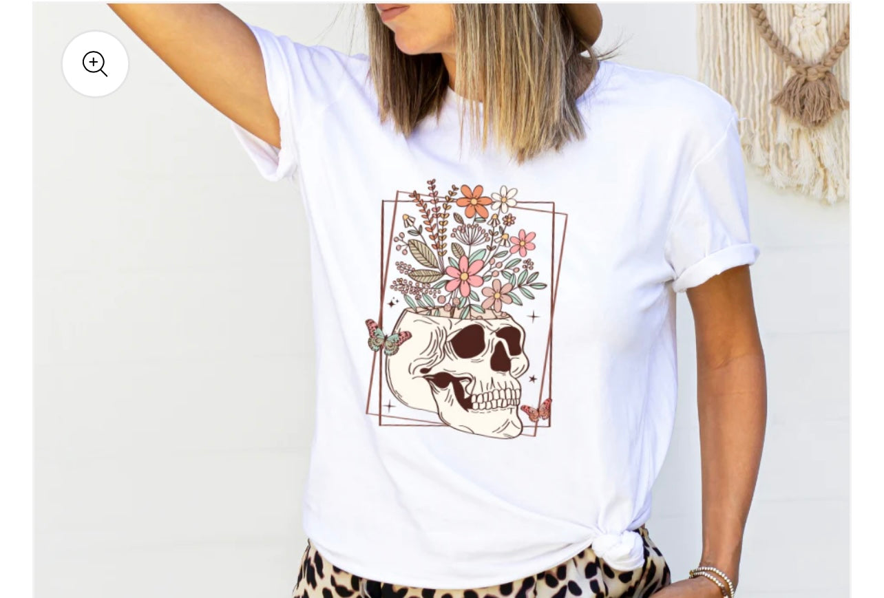 Skeleton wildflowers
