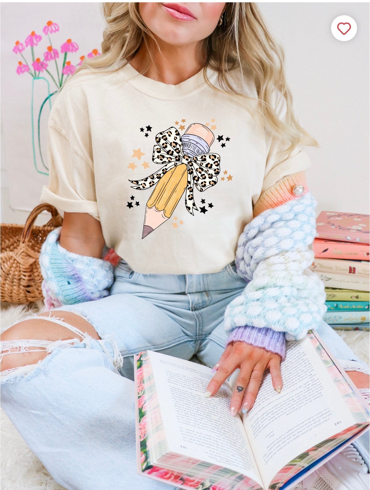 Preppy Leopard Pencil