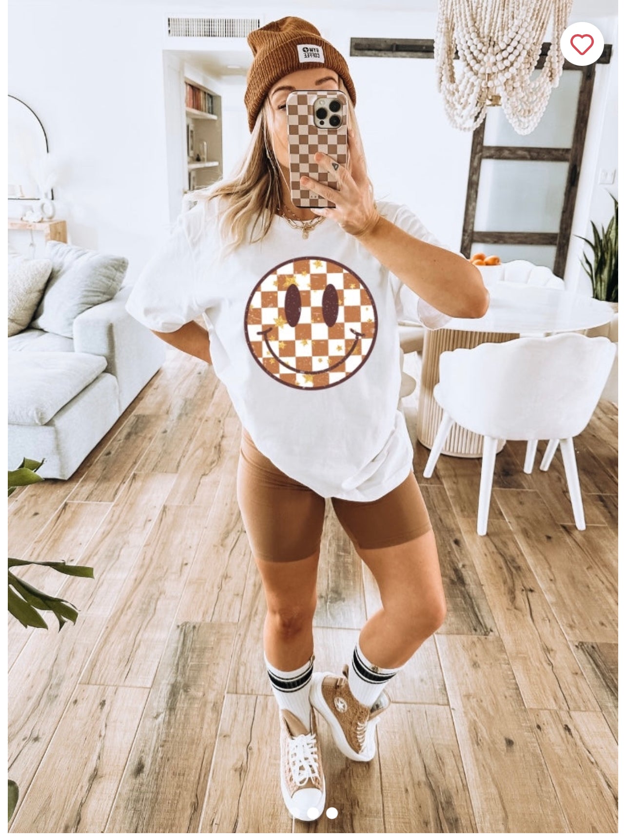 Checkered smiley