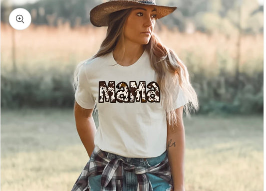 Cow print Mama