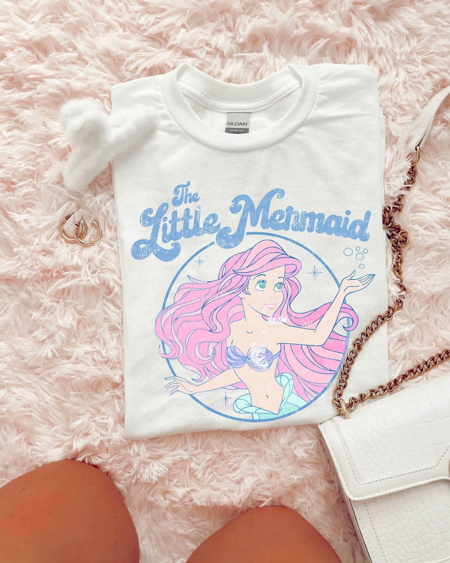 Vintage little mermaid