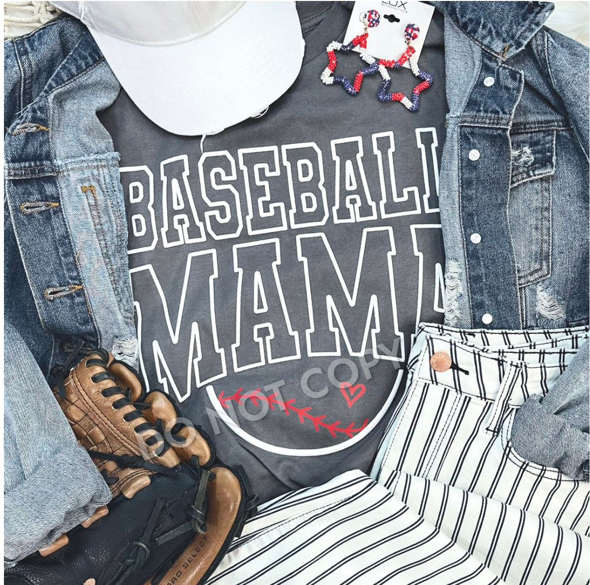 Baseball Mama- puff