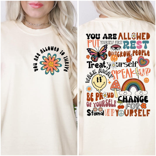 You are allowed