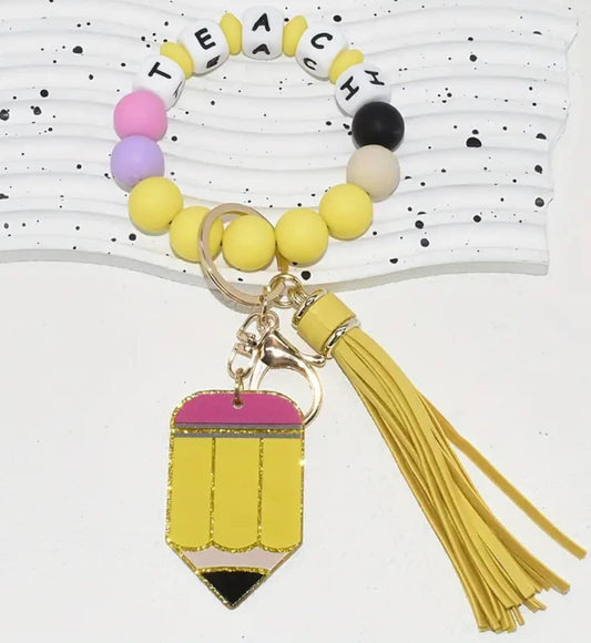 Teach pencil wristlet