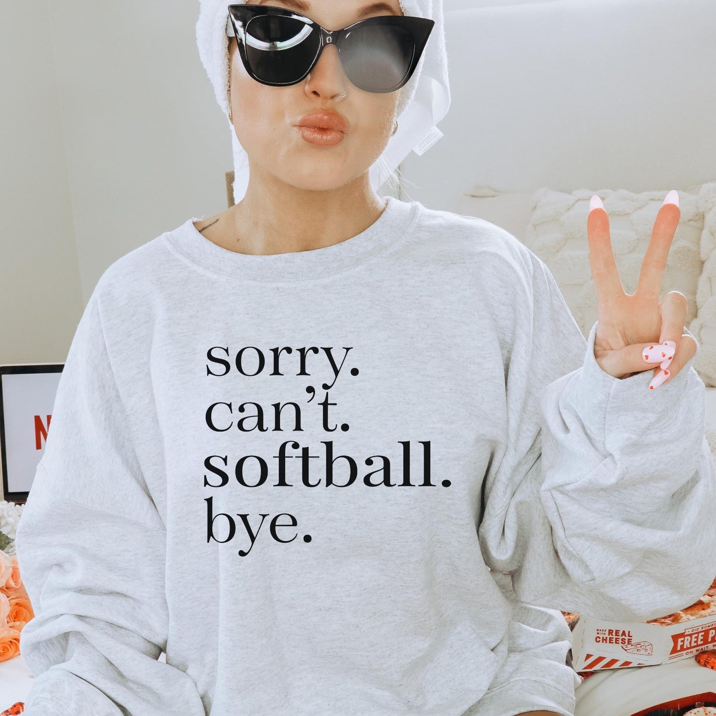 Can’t. Sorry. Softball. Bye.